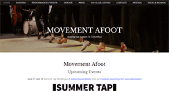 Desktop Screenshot of movementafoottap.com